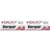 Biorepair, Dentifricio Protezione Gengive Peribioma, Combatte e Previene Problemi Gengivali, con Probiotici, Acido Ialuronico Idratante, Senza Fluoro, 60 ml (Confezione da 2)