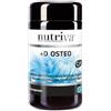 GIURIATI GROUP Nutriva +D Osteo | Integratore Calcio Vitamina D3 K2 Magnesio | 60 Compresse