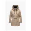Navahoo Eishauch parka invernale da donna con cappuccio, grigio tortora,