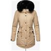Navahoo Sweety Deluxe parka invernale da donna, tortora,