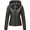 Navahoo Kimuk giacca mezza stagione da donna con cappuccio, Anthracite,