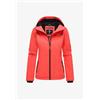 Marikoo BROMBEERE giacca mezza stagione da donna con cappuccio, Coral pink,