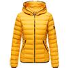 Navahoo NEEVIA giacca mezza stagione da donna con cappuccio, giallo,