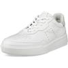 ECCO Sneaker da Uomo Street Court Lace, White Shadow White 539814 52292, 44 EU