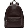 LIEBESKIND BERLIN Pelle zaino Monogram Backpack Burgundy bordeaux