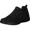 Skechers 58360-bbk_43, scarpe sportive, scarpe da ginnastica Uomo, Nero, 43 EU