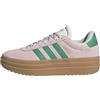adidas Donna VL Court Bold Shoes, Clear Pink/Court Green/Core White, 38 EU