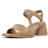 Camper Kiara Sandal K201501, Sandalo con tacco Donna, Marrone medio 010, 37 EU