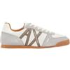 Armani Exchange A|X Men's Lower, Suede And Mesh Details, Side Logo, Sneaker, Tobacco + Black, 7.5