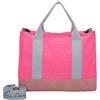 Fritzi aus Preussen Fritzi Canvas Tote Bag Uni Shopper Borsa Donna Misto Cotone Grande Tote Bag Vegan 29,5 x 40 x 14 cm - Nero - Rosa - Arancione - Lilla - Menta - Blu - Verde Oliva - Viola - Marrone - Beige - Giallo