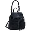 Desigual zaino per il tempo libero borsetta Sierra Prisa Mini Backpack Black nero