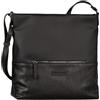 TOM TAILOR Borsa a tracolla Gia da donna Hobo, misura media, nera
