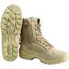 Mil-Tec Tactical Side Zip Stivali Khaki Taglia 9 UK / 10 US