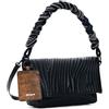 Desigual borsa a tracolla Helium Trokel Across Body Bag Black nero