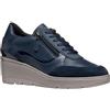 Geox Scarpe da Ginnastica D ILDE da Donna, Blu, 39 EU, Blu, 39 EU