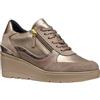 Geox Scarpe da Ginnastica D ILDE da Donna, Beige, Taglia 38 EU, Beige., 38 EU