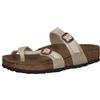 Birkenstock 071661 Mayari pearl white, Birko Flor Graceful SANDALO Donna, White EU 37