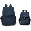 Kipling City Pack S, Zaino Donna, Blu (Blue Blue 2), Taglia Unica