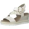Jana 8-28370-42, Sandali con zeppa Donna, Beige 1, 38 EU