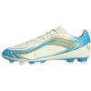 adidas Unisex - Bambini e Ragazzi F50 Messi Club Firm Ground/Multi Ground Football Boots Kids Shoes, Ivory/Semi Blue Burst/Icey Blue, 35 EU