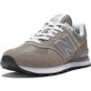 New Balance Nb 574, Sneakers Uomo, Grigio Grey Evg, 37.5 EU