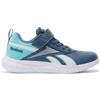 Reebok Rush Runner Syn Elastic Lace & Top Strap, Sneaker Bambine e Ragazze
