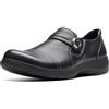 Clarks Carleigh Pearl, Mocassino Donna, Cuoio Nero, 39.5 EU Larga