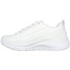 Skechers Sneaker da Donna Arch Fit 2.0 Star Bound, Pelle Bianca con Finiture argentate, 38 EU