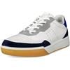 ECCO Men's Street Court Lace Sneaker, Marine/White/Virtual, 11-11.5
