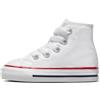 Converse Chuck Taylor All Star High, Pantofole Unisex Bambini E Ragazzi, Bianco (White), 18 EU