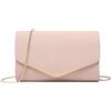 Miss Lulu Pochette Donna Elegante, Borsetta Donna, Pochette e Clutch Pelle, Borsa Donna,Pochette Eleganti da Cerimonia