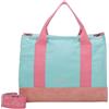 Fritzi aus Preussen Fritzi Canvas Tote Bag Uni Shopper Borsa Donna Misto Cotone Grande Tote Bag Vegan 29,5 x 40 x 14 cm - Nero - Rosa - Arancione - Lilla - Menta - Blu - Verde Oliva - Viola - Marrone - Beige - Giallo