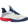 K-Swiss Scarpe da Tennis Speed Trac da Uomo, Blanc De Blanc/Blu Opale/Lecca-Lecca