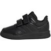 adidas Unisex - Bimbi 0-24 Tensaur Hook And Loop Shoes, Core Black/Grey Six, 19 EU