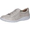 CAPRICE Sneaker da Donna Bassi in Pelle con Cerniera, Crema (Pearl Perl Dee), 39 EU