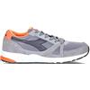 Diadora Run 90, Scarpe Low-Top Unisex - Adulto, Grigio (Grigio Ghiaccio), 37 EU