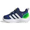 adidas Unisex - Bimbi 0-24 LIGHTORAMA Runner Shoes Infants, Lucid Blue/Ftwr White/Solar Slime, 21 EU