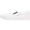 Tommy Hilfiger Uomo Vulc Core Slip On FM0FM05689 Low Top, Bianco (Bianco), 10.5