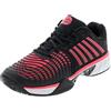 K-Swiss Express Light 3 Padel Tennis Shoe, Black/Micro Chip/Neon Lava, 40 EU
