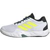 Adidas Uomo Amplimove Trainer Shoes, Ftwr White/Lucid Lemon/Shock Pink, 44 2/3 EU