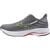 Mizuno Men's Wave Rider 28 Running Shoe, Scarpe da Corsa Uomo, Tradewinds Green Gecko, 46.5 EU