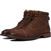 Florsheim Chalet Uomo Cap Toe Boot Caviglia, Cavallo Pazzo Marrone, 43.5 EU