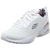 Skechers 149756 Wmlt, Sneaker Donna, Multi Trim A Maglia Bianca, 39 EU
