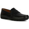 Geox U Kosmopolis + Grip, Moccasin Uomo, Nero, 42.5 EU