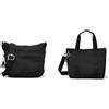 Kipling ARTO, Borse a Tracolla, Donna, Nero Noir, Taglia unica Asseni Mini, Tote Donna, Nero (Noir), Taglia unica