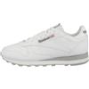 Reebok Classic Leather, Scarpe da Ginnastica Unisex - Adulto, FTWWHT/PUGRY3/RBKG03, 55 EU