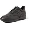 Geox U Happy Art. H, Sneakers Uomo, Nero, 45 EU