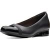Clarks Juliet Monte, Scarpe décolleté Donna, Nero, 42.5 EU Larga