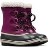 Sorel Yoot Pac Nylon WP, Stivali da Neve Impermeabili Unisex - Bambini e ragazzi, Viola (Wild Iris/Dark Plum 111), 25 EU