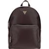 GUESS HMECSAP3111BYS CRTS SFFN ECO TP ZIP Uomo BURGUNDY-SAND Taglia Unica